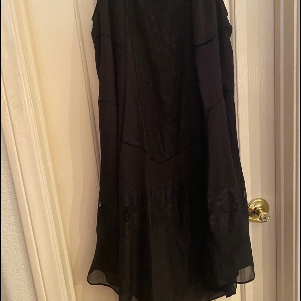 Haute Hippie 100% silk black dress - Picture 5 of 8